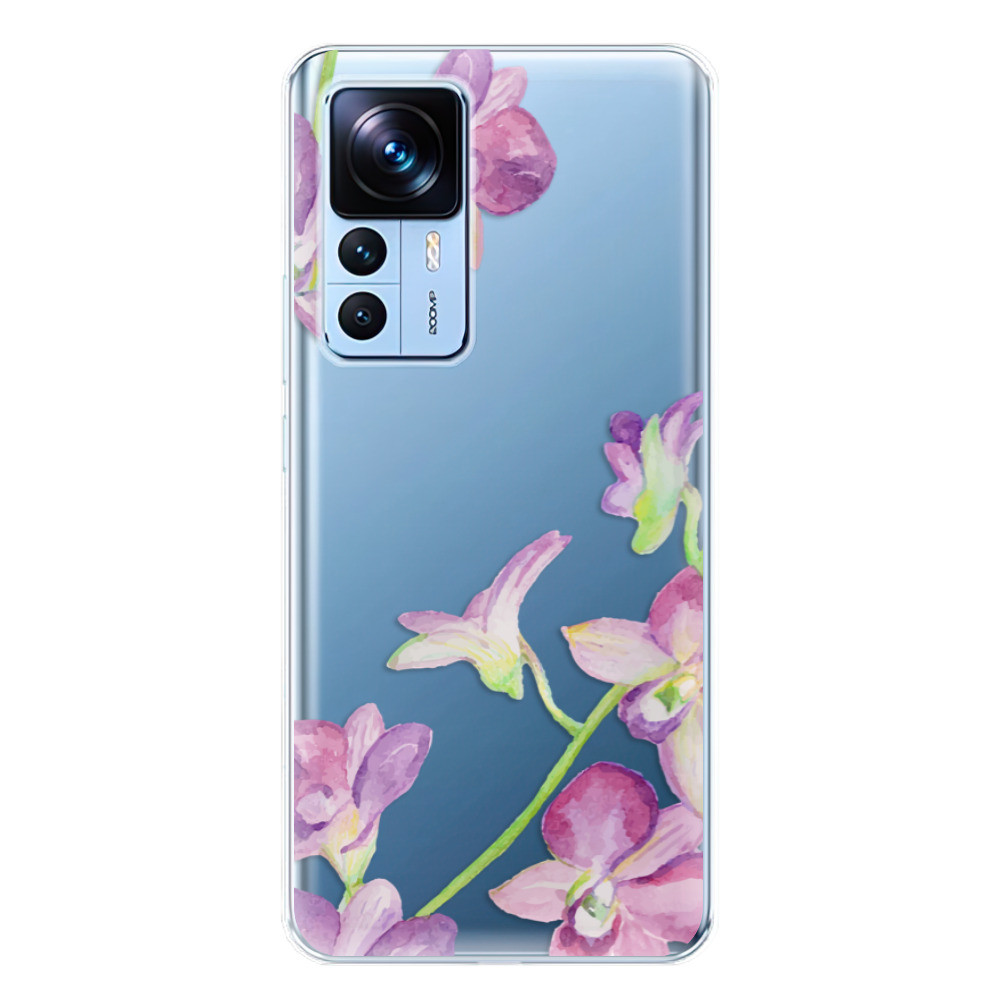 Odolné silikónové puzdro iSaprio - Purple Orchid - Xiaomi 12T / 12T Pro