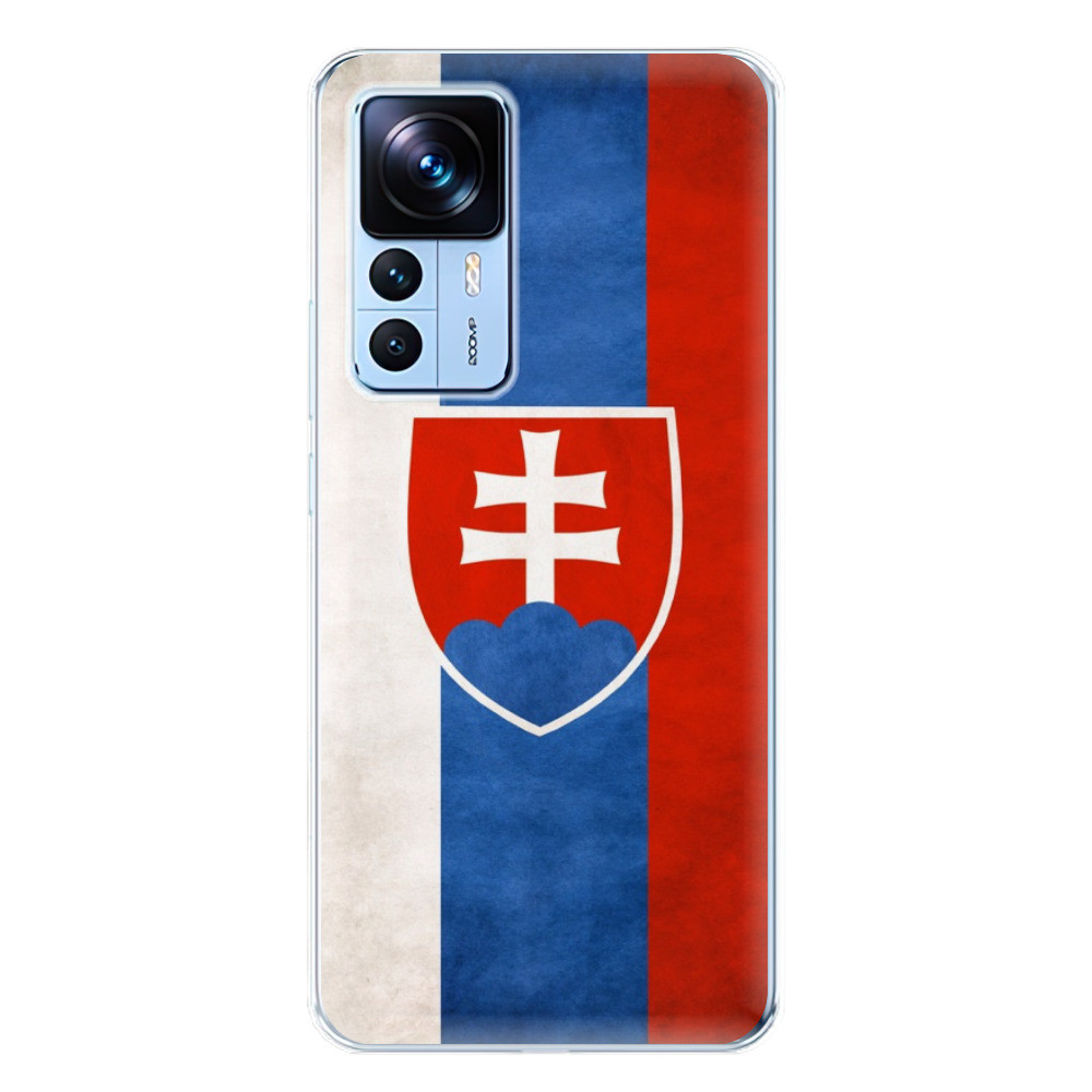 Odolné silikónové puzdro iSaprio - Slovakia Flag - Xiaomi 12T / 12T Pro