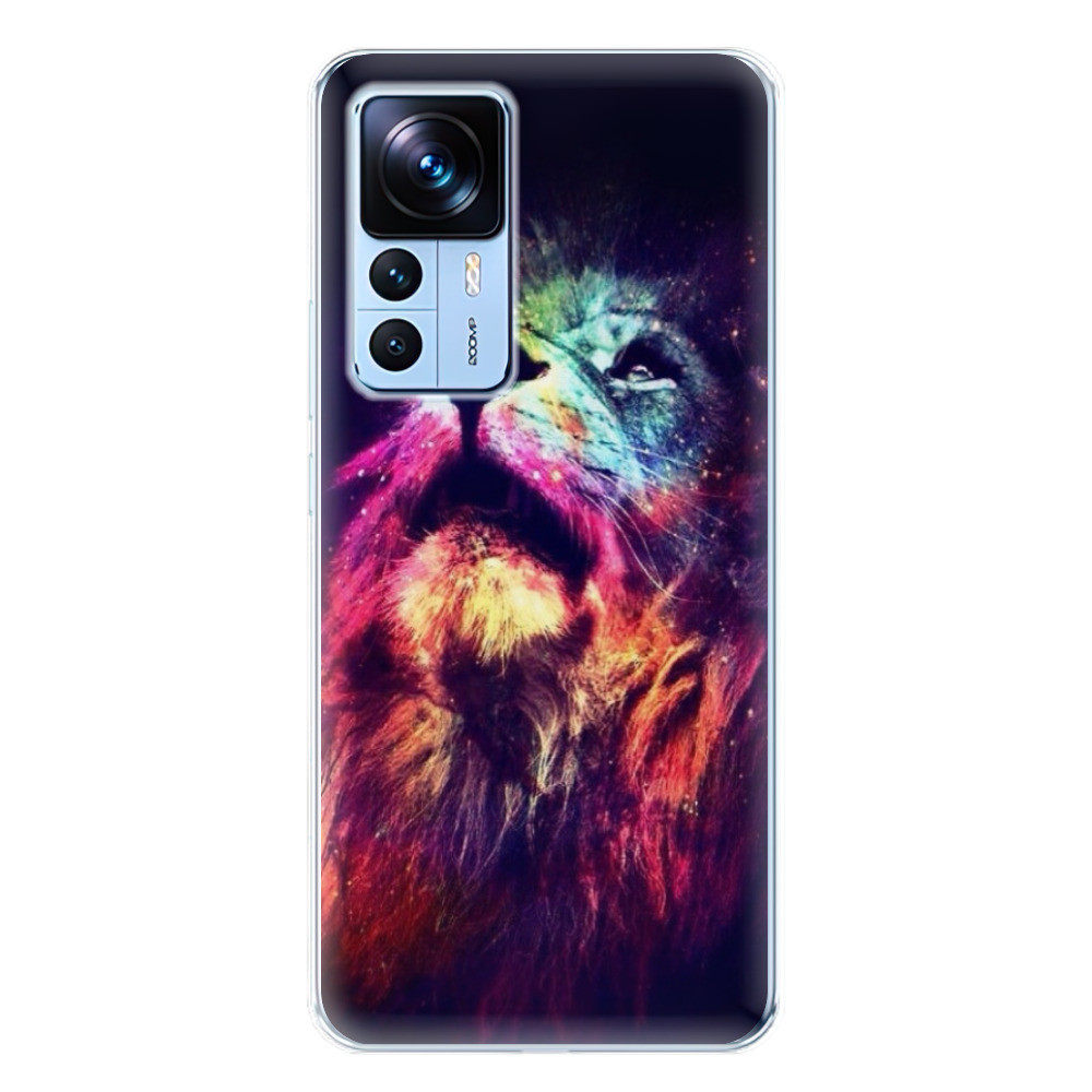 Odolné silikónové puzdro iSaprio - Lion in Colors - Xiaomi 12T / 12T Pro