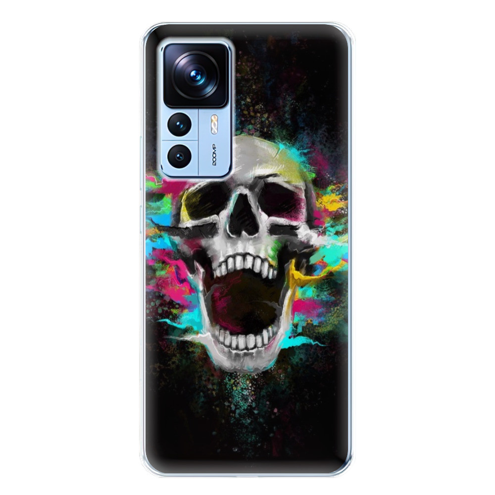 Odolné silikónové puzdro iSaprio - Skull in Colors - Xiaomi 12T / 12T Pro