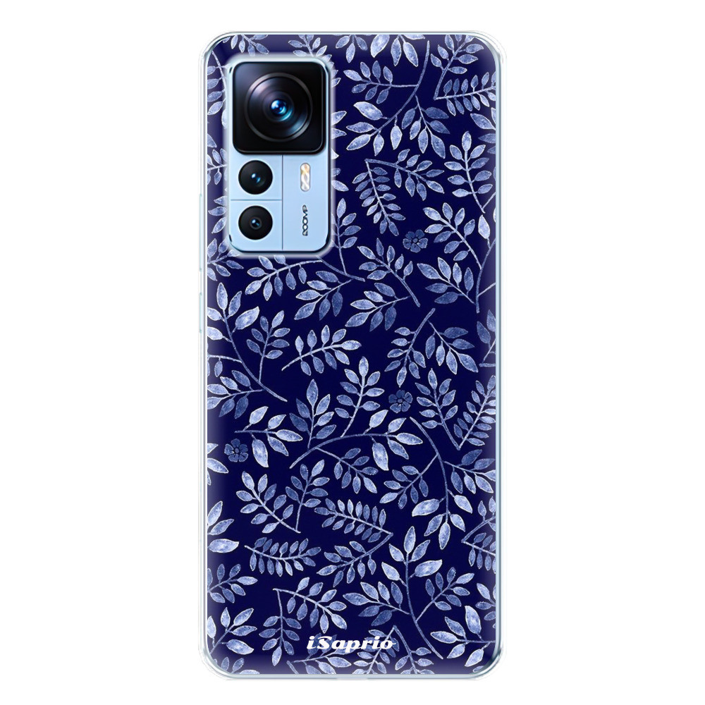 Odolné silikónové puzdro iSaprio - Blue Leaves 05 - Xiaomi 12T / 12T Pro