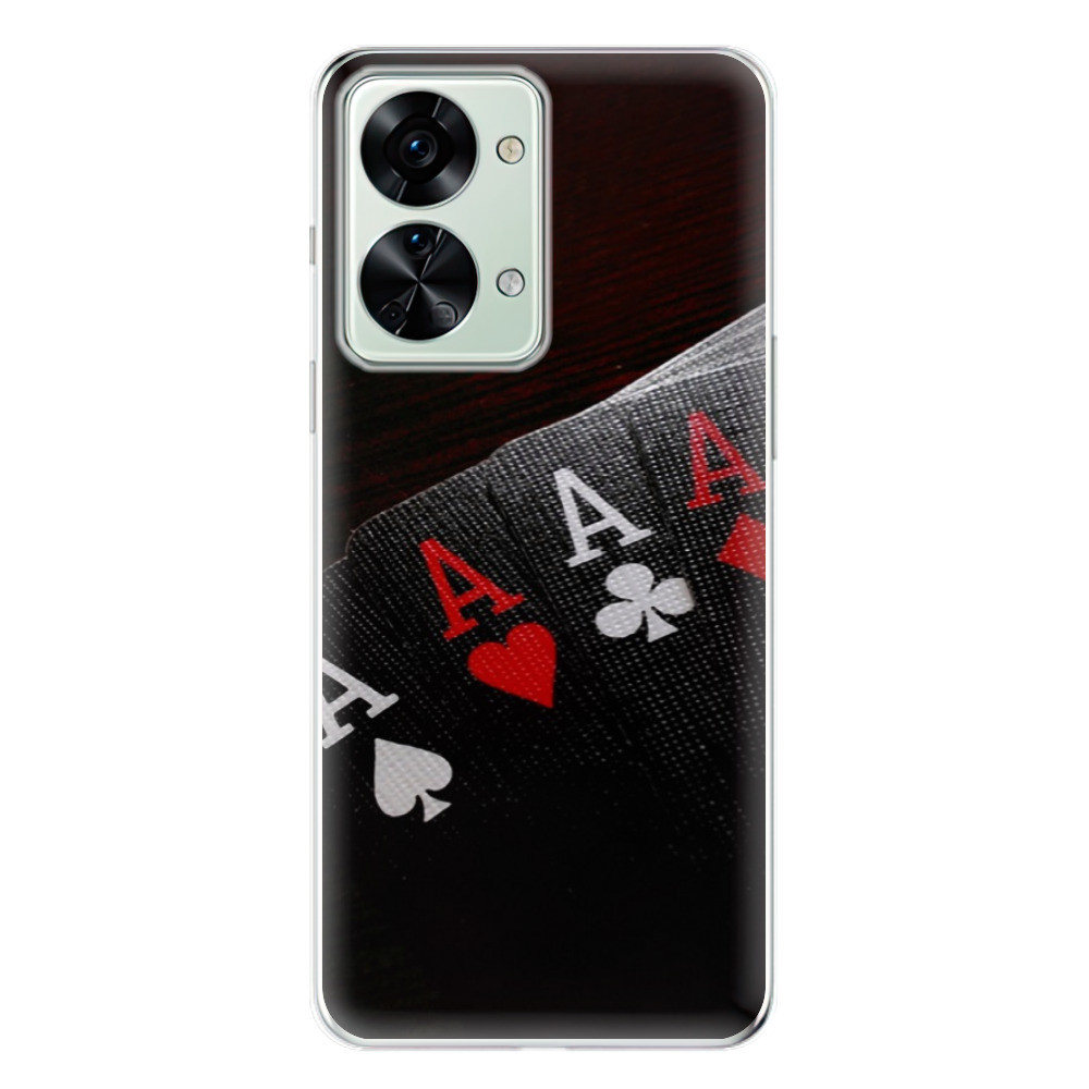Odolné silikónové puzdro iSaprio - Poker - OnePlus Nord 2T 5G