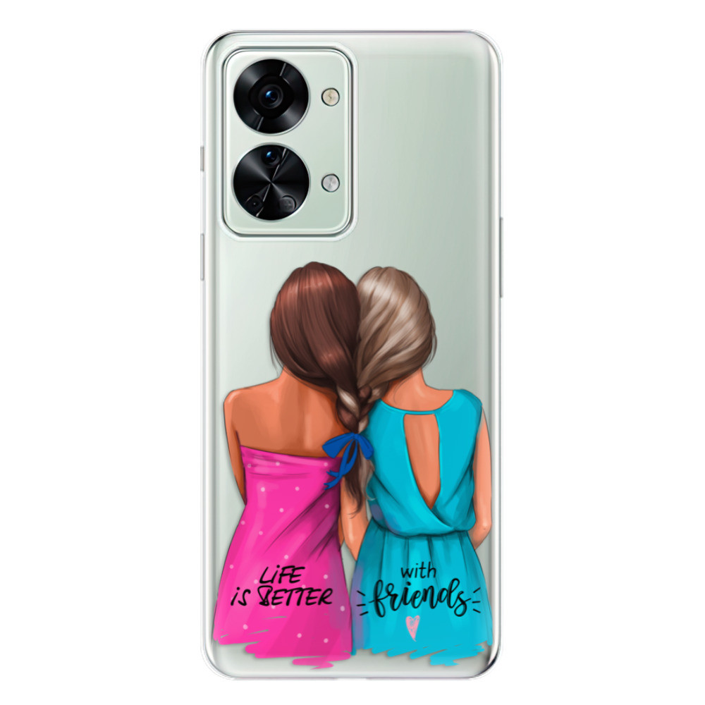 Odolné silikónové puzdro iSaprio - Best Friends - OnePlus Nord 2T 5G