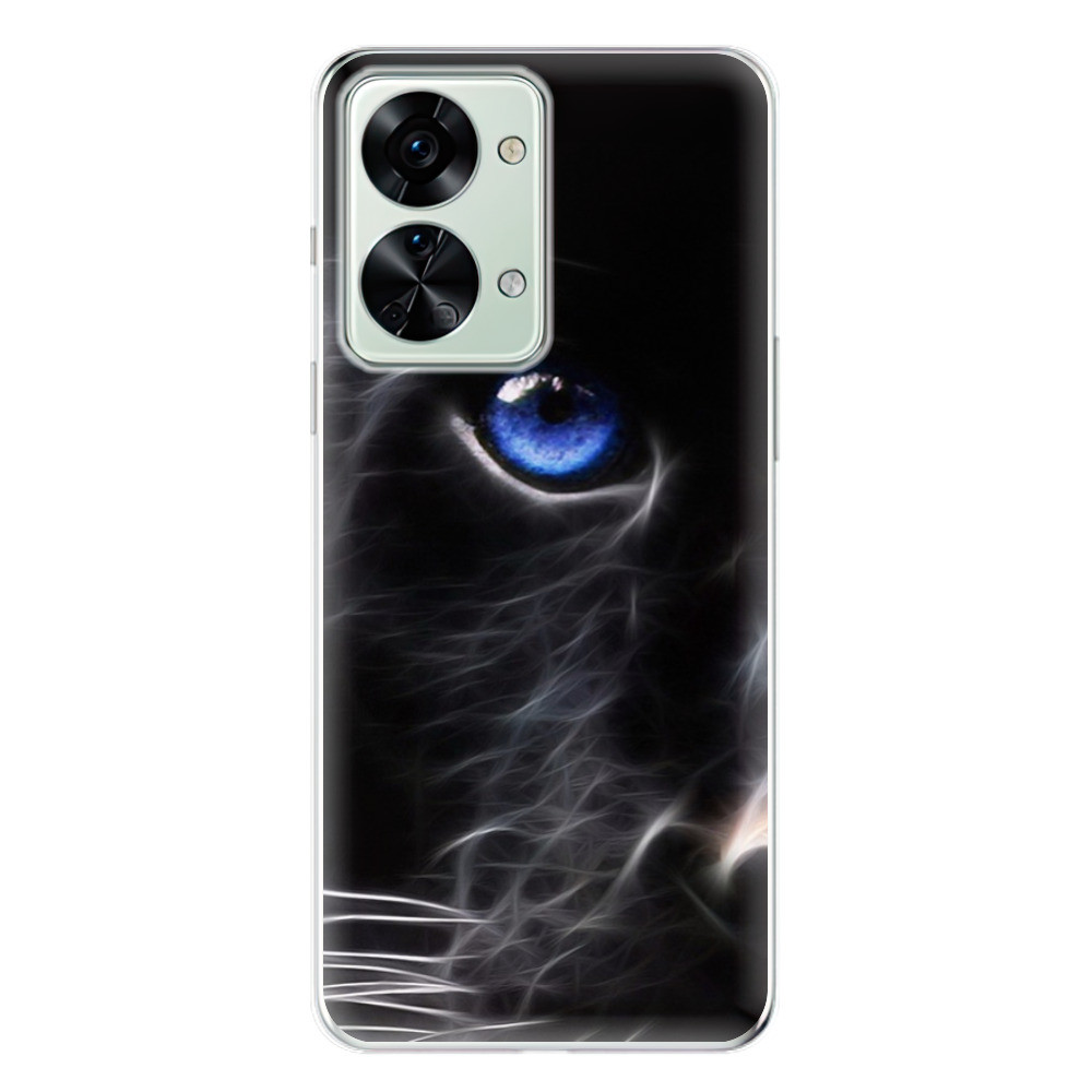 Odolné silikónové puzdro iSaprio - Black Puma - OnePlus Nord 2T 5G