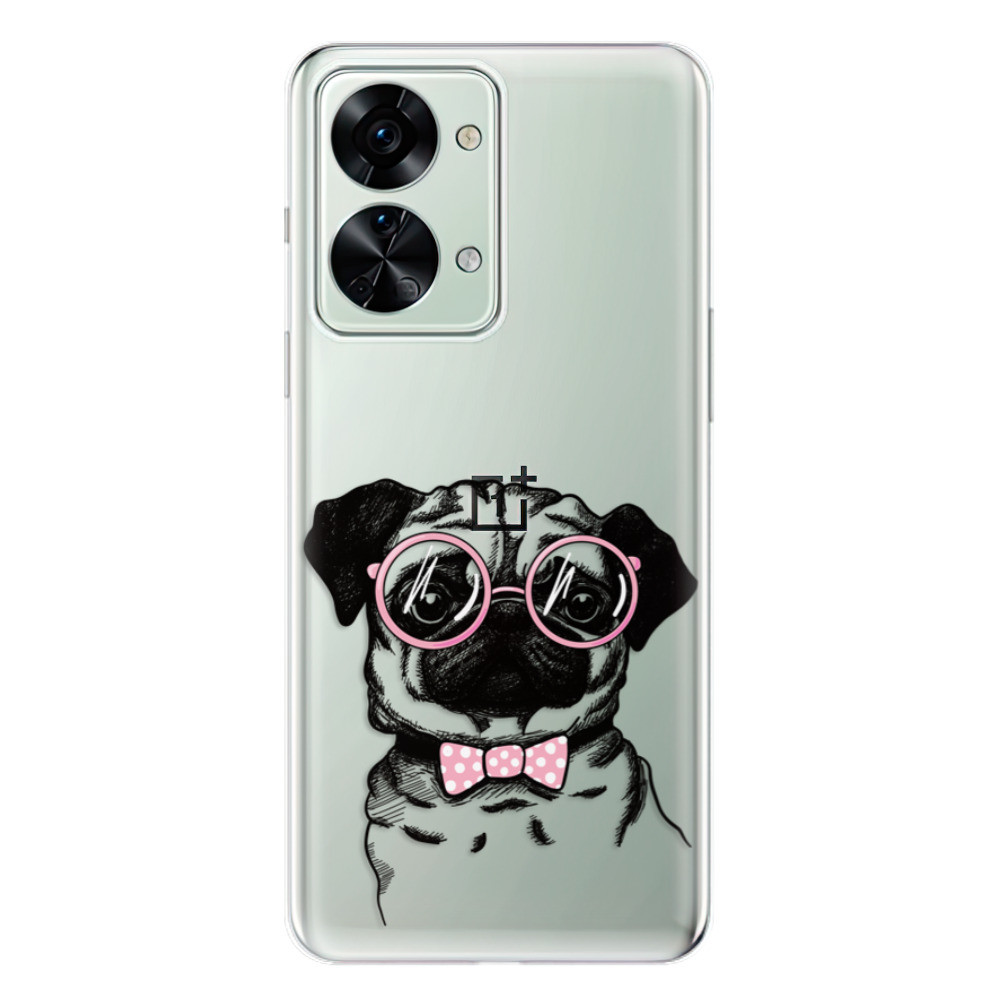 Odolné silikónové puzdro iSaprio - The Pug - OnePlus Nord 2T 5G