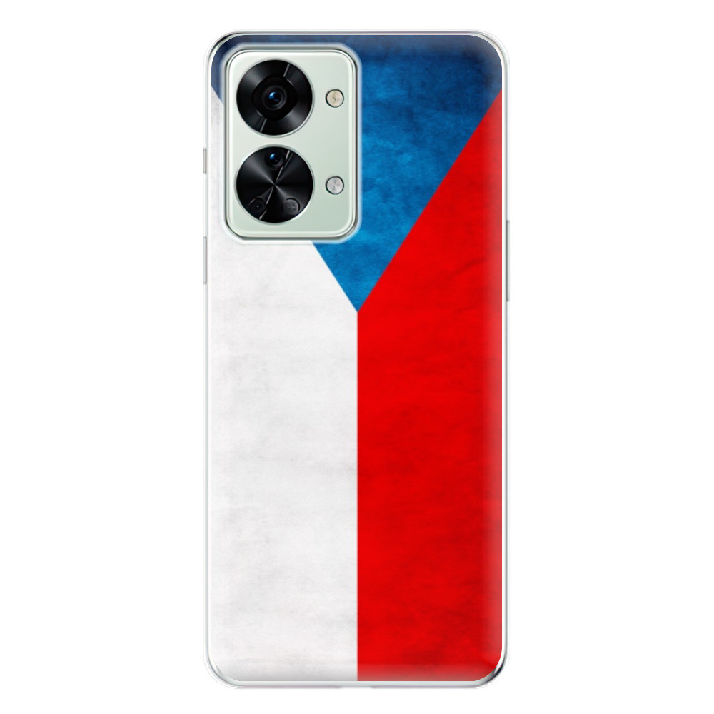 Odolné silikónové puzdro iSaprio - Czech Flag - OnePlus Nord 2T 5G