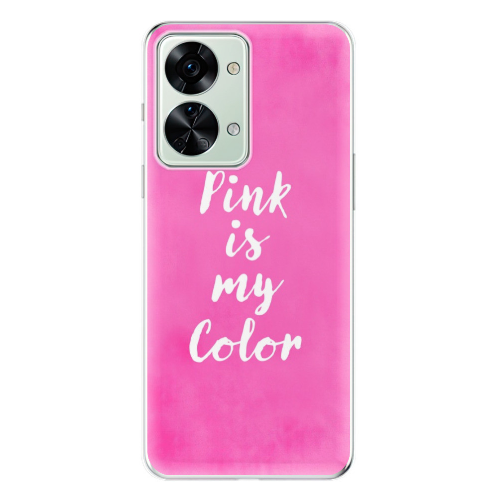 Odolné silikónové puzdro iSaprio - Pink is my color - OnePlus Nord 2T 5G