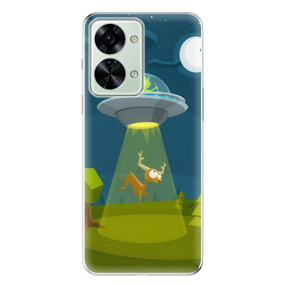 Odolné silikónové puzdro iSaprio - Alien 01 - OnePlus Nord 2T 5G