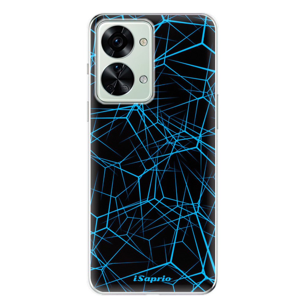 Odolné silikónové puzdro iSaprio - Abstract Outlines 12 - OnePlus Nord 2T 5G