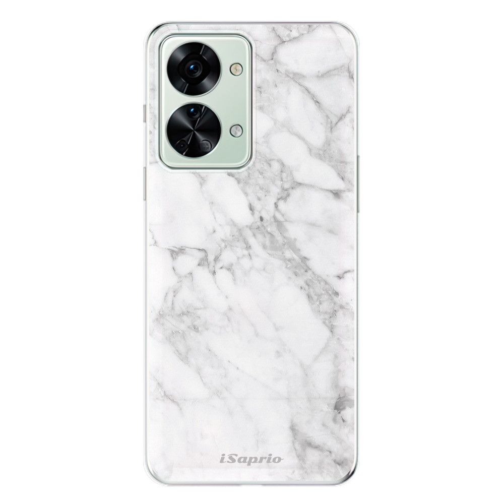 Odolné silikónové puzdro iSaprio - SilverMarble 14 - OnePlus Nord 2T 5G