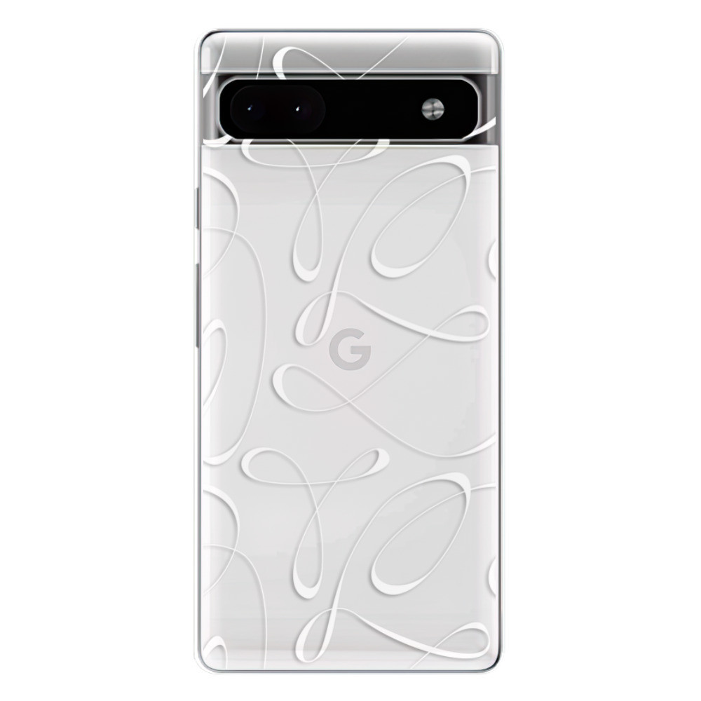 Odolné silikónové puzdro iSaprio - Fancy - white - Google Pixel 6a 5G