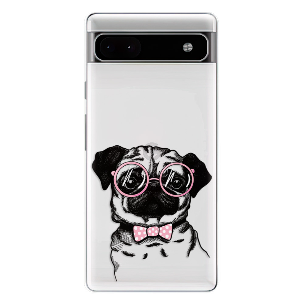 Odolné silikónové puzdro iSaprio - The Pug - Google Pixel 6a 5G