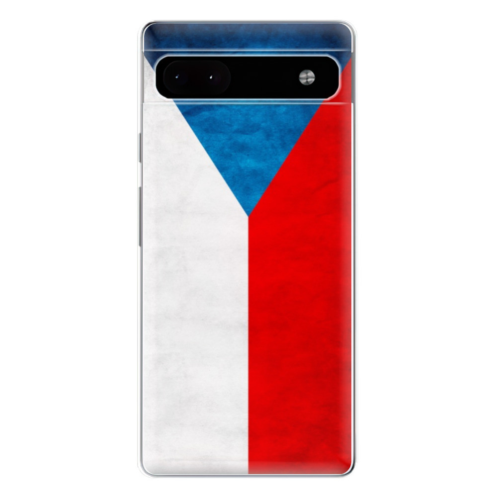 Odolné silikónové puzdro iSaprio - Czech Flag - Google Pixel 6a 5G