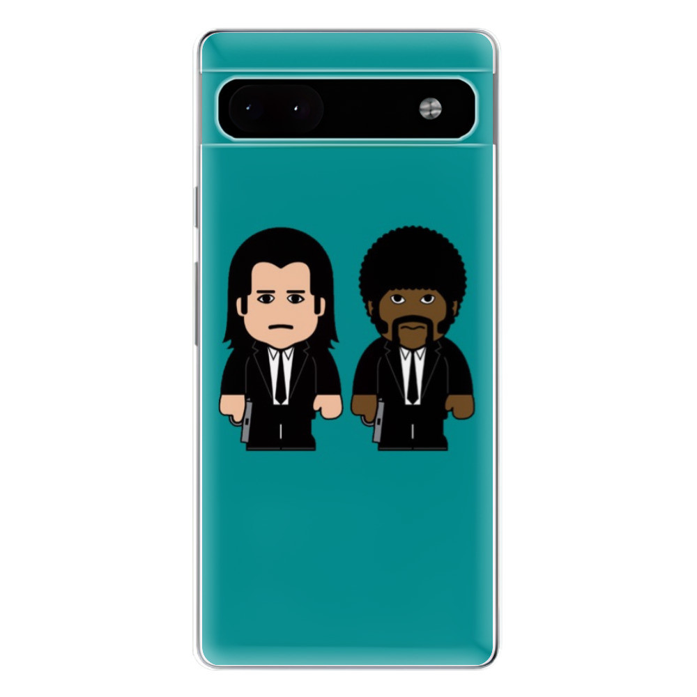 Odolné silikónové puzdro iSaprio - Pulp Fiction - Google Pixel 6a 5G