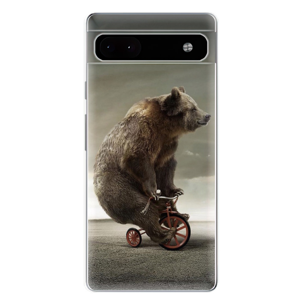 Odolné silikónové puzdro iSaprio - Bear 01 - Google Pixel 6a 5G