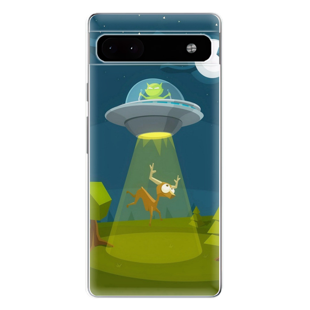 Odolné silikónové puzdro iSaprio - Alien 01 - Google Pixel 6a 5G