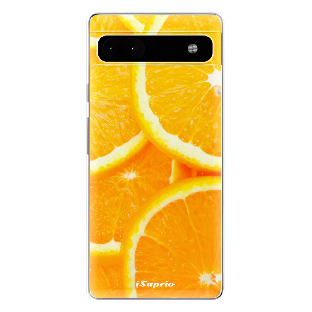 Odolné silikónové puzdro iSaprio - Orange 10 - Google Pixel 6a 5G