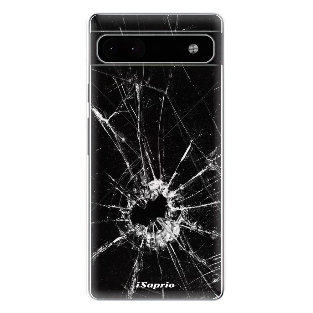 Odolné silikónové puzdro iSaprio - Broken Glass 10 - Google Pixel 6a 5G
