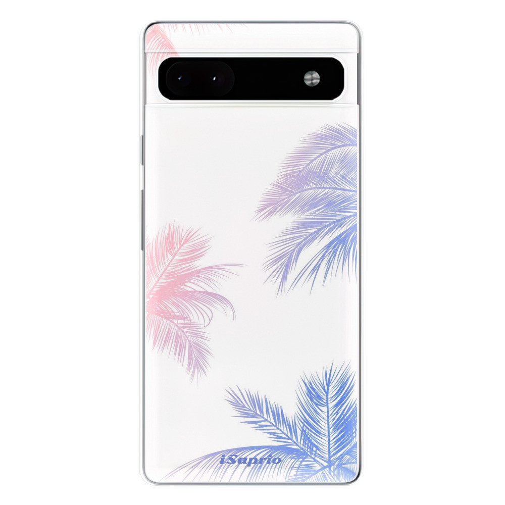 Odolné silikónové puzdro iSaprio - Digital Palms 10 - Google Pixel 6a 5G