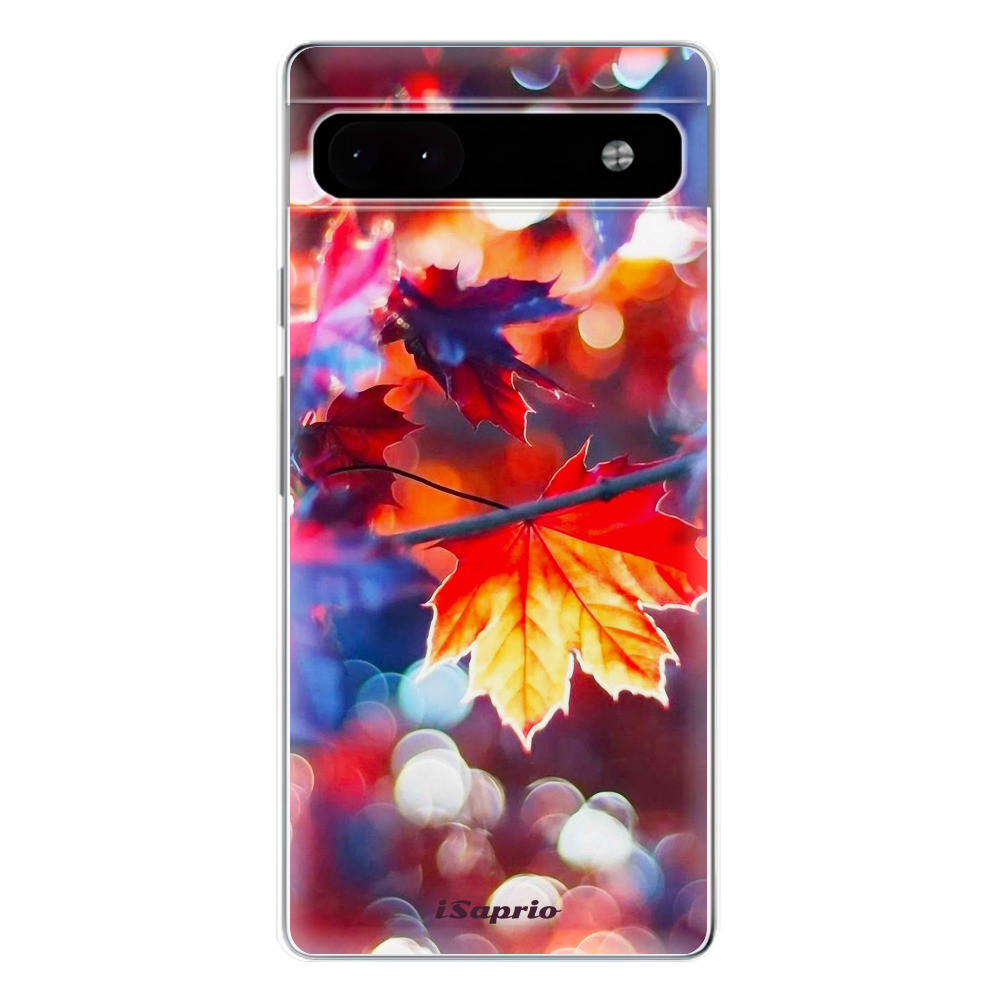 Odolné silikónové puzdro iSaprio - Autumn Leaves 02 - Google Pixel 6a 5G