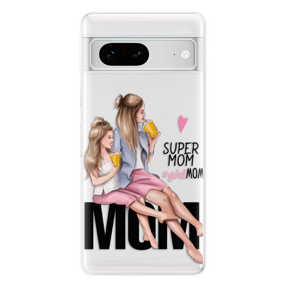 Odolné silikónové puzdro iSaprio - Milk Shake - Blond - Google Pixel 7 5G