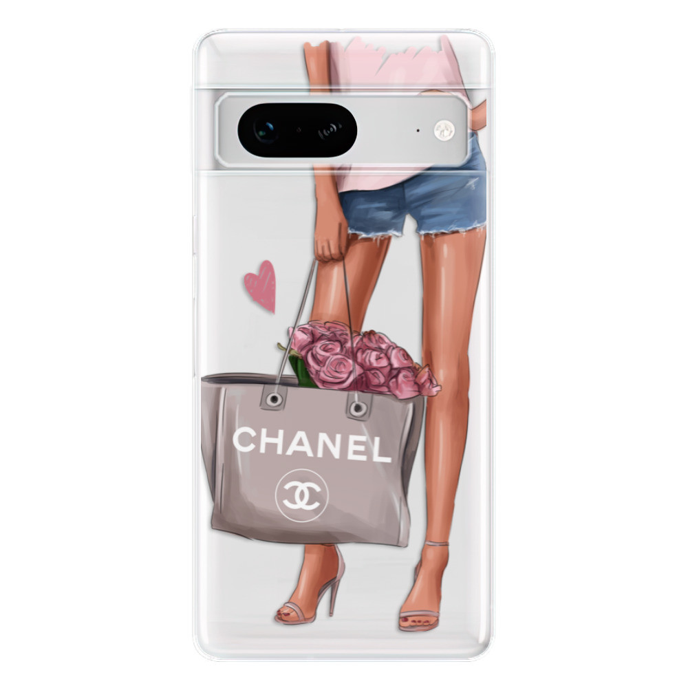 Odolné silikónové puzdro iSaprio - Fashion Bag - Google Pixel 7 5G