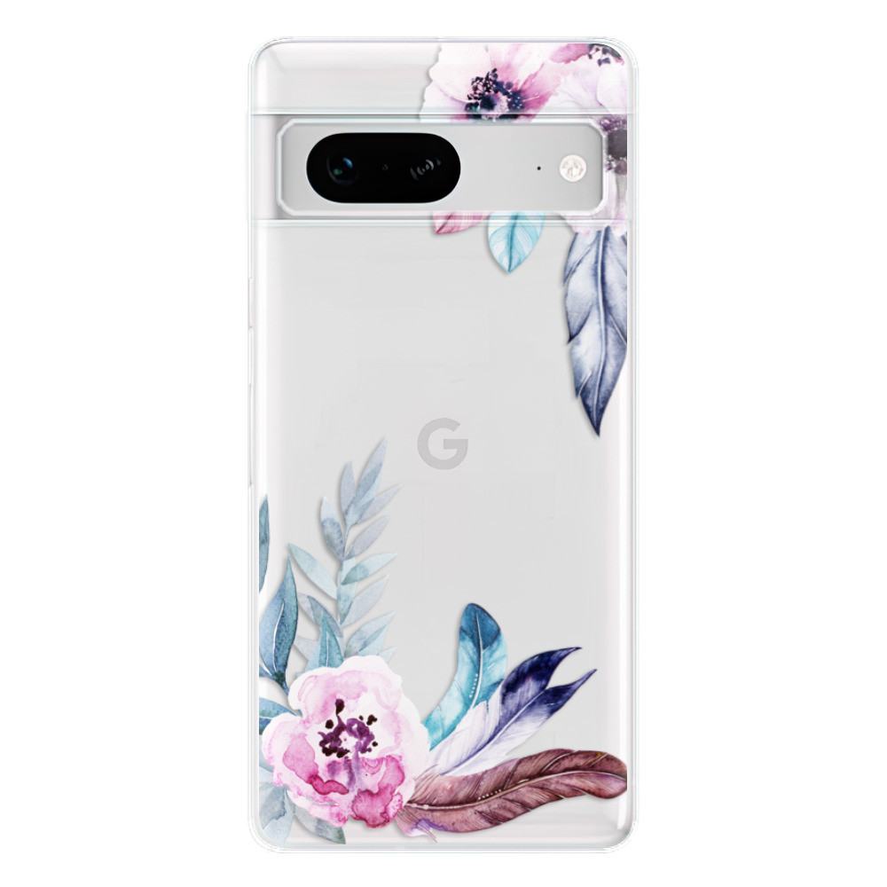 Odolné silikónové puzdro iSaprio - Flower Pattern 04 - Google Pixel 7 5G