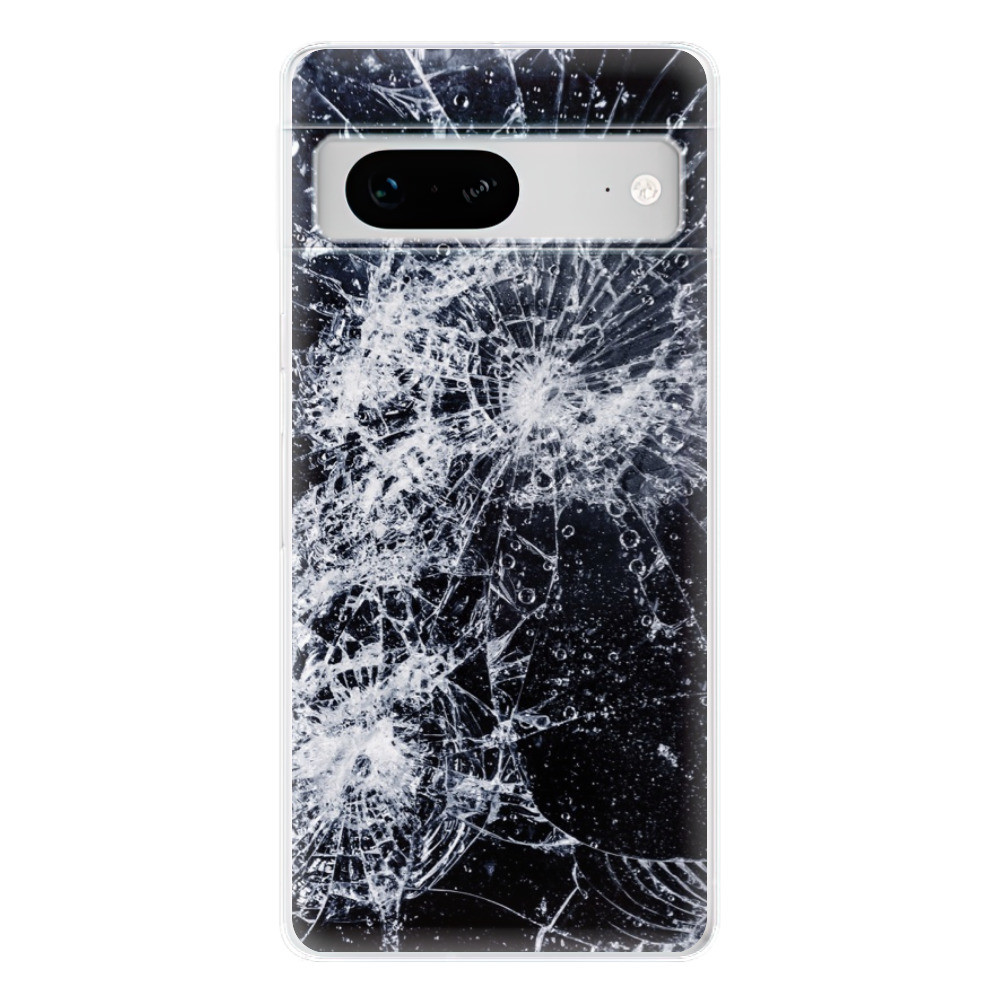 Odolné silikónové puzdro iSaprio - Cracked - Google Pixel 7 5G