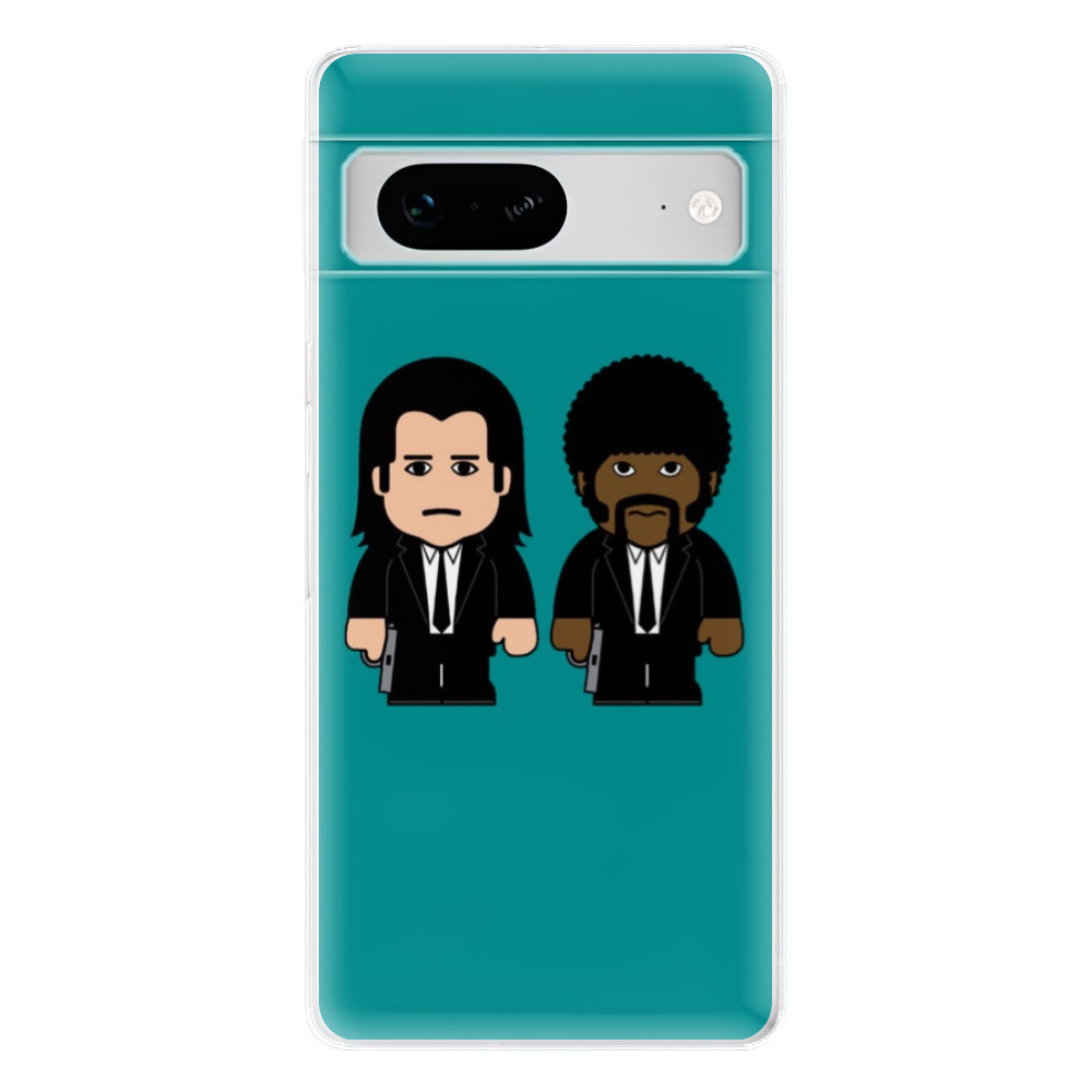 Odolné silikónové puzdro iSaprio - Pulp Fiction - Google Pixel 7 5G
