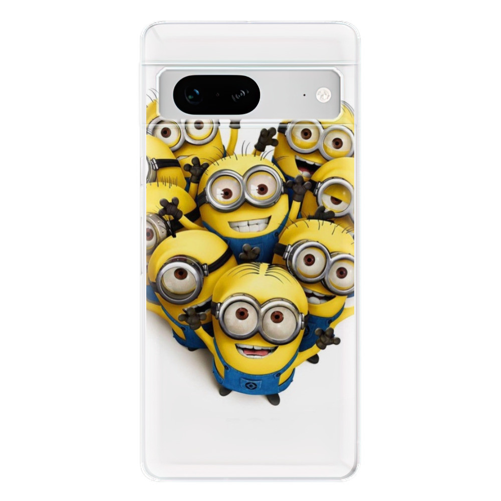 Odolné silikónové puzdro iSaprio - Mimons 01 - Google Pixel 7 5G