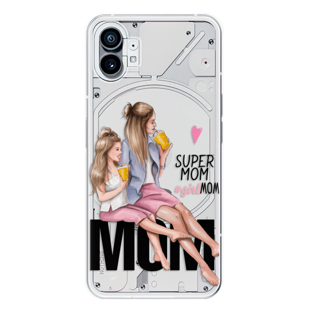 Odolné silikónové puzdro iSaprio - Milk Shake - Blond - Nothing Phone (1)