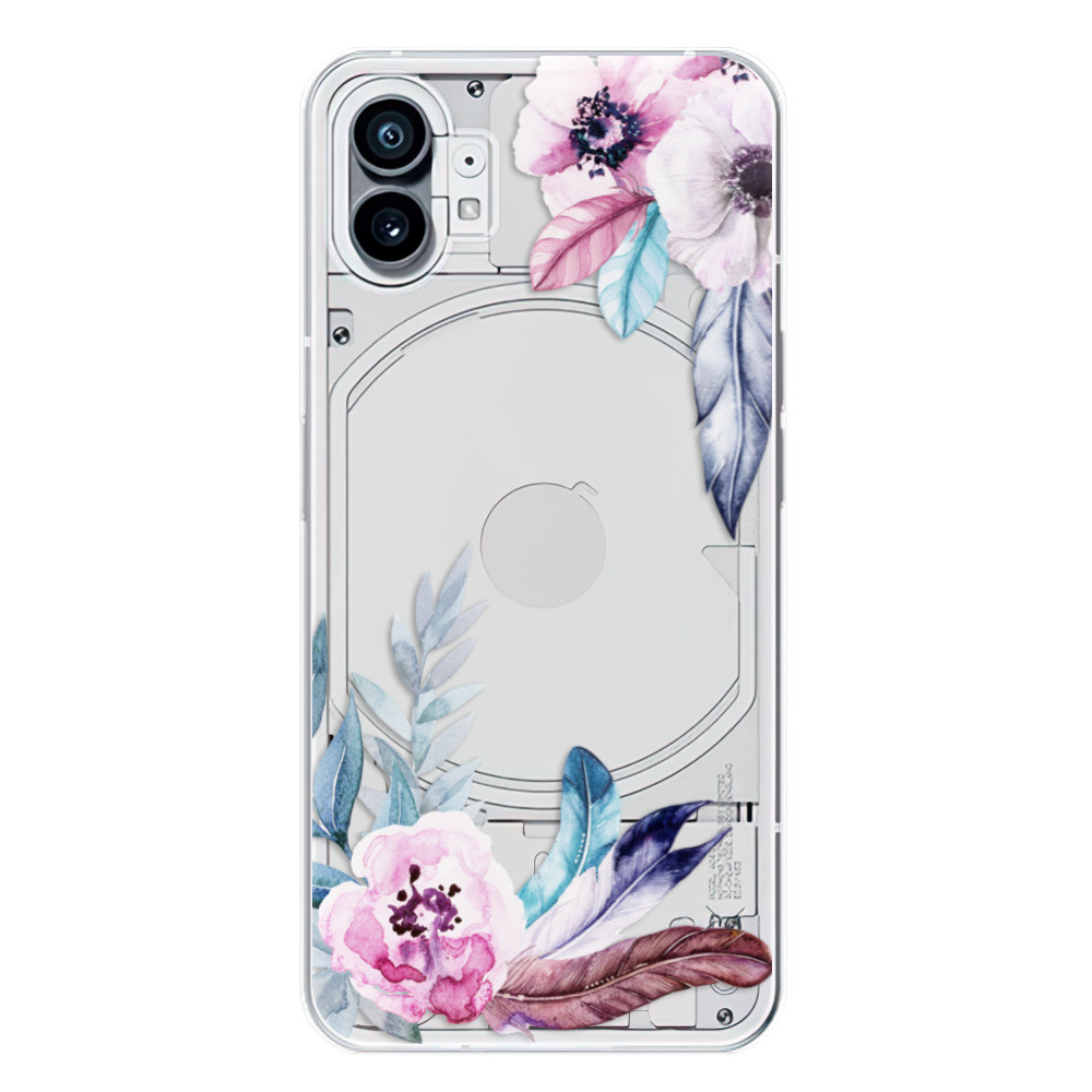 Odolné silikónové puzdro iSaprio - Flower Pattern 04 - Nothing Phone (1)