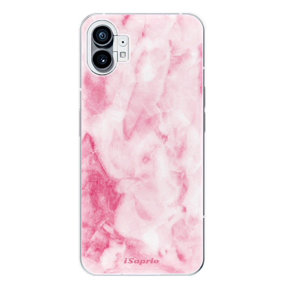 Odolné silikónové puzdro iSaprio - RoseMarble 16 - Nothing Phone (1)