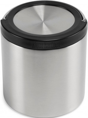 Antikorová nádoba na potraviny Klean Kanteen TKCanister 32oz w/IL - brushed stainless 946 ml