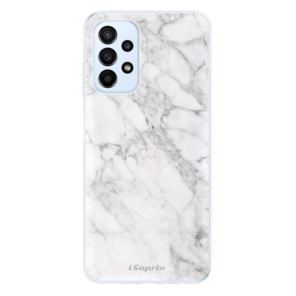 Odolné silikónové puzdro iSaprio - SilverMarble 14 - Samsung Galaxy A23 / A23 5G