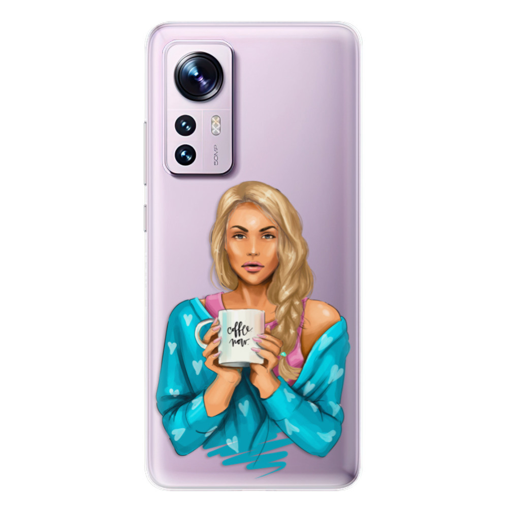 Odolné silikónové puzdro iSaprio - Coffe Now - Blond - Xiaomi 12 / 12X