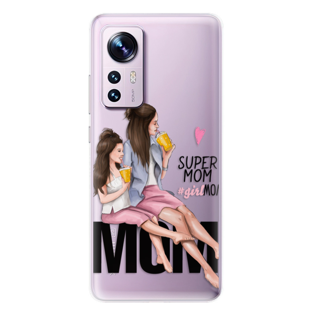 Odolné silikónové puzdro iSaprio - Milk Shake - Brunette - Xiaomi 12 / 12X