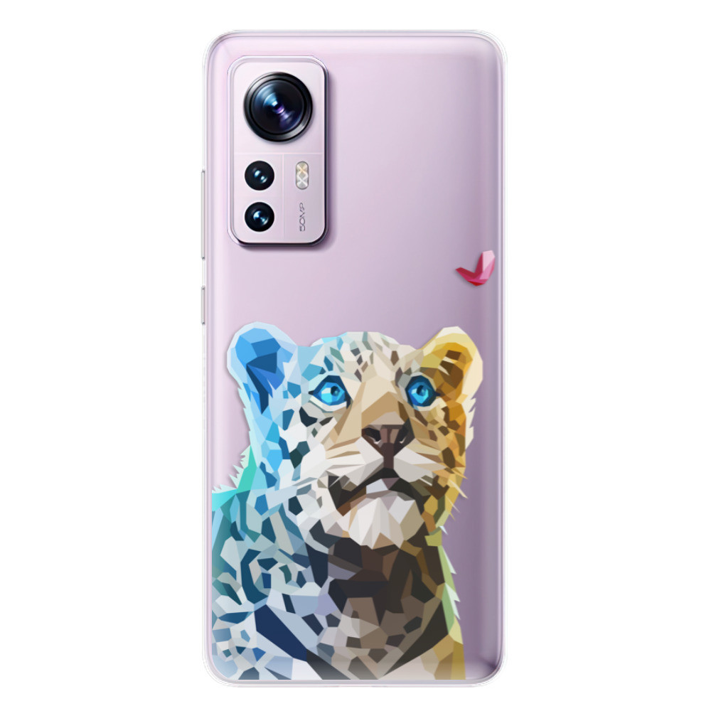 Odolné silikónové puzdro iSaprio - Leopard With Butterfly - Xiaomi 12 / 12X
