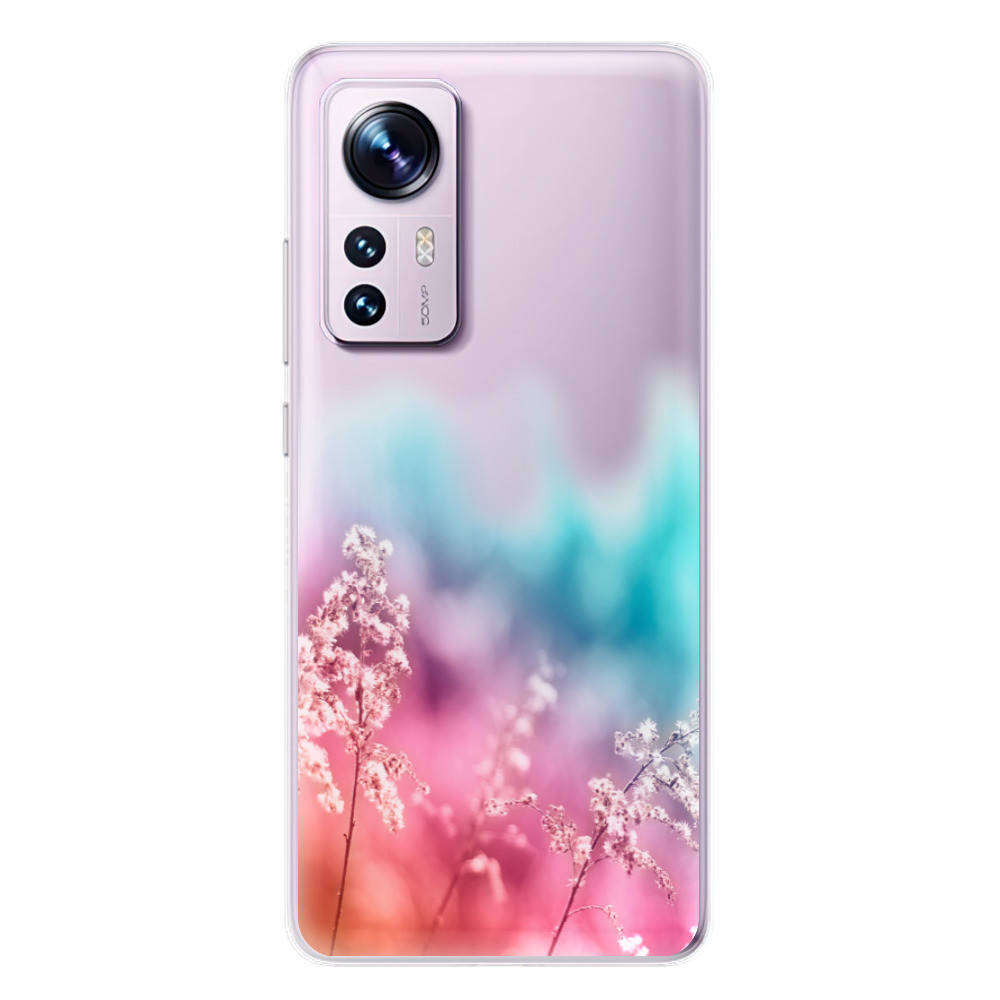 Odolné silikónové puzdro iSaprio - Rainbow Grass - Xiaomi 12 / 12X