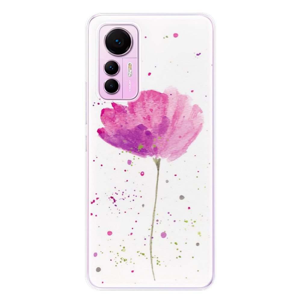 Odolné silikónové puzdro iSaprio - Poppies - Xiaomi 12 Lite