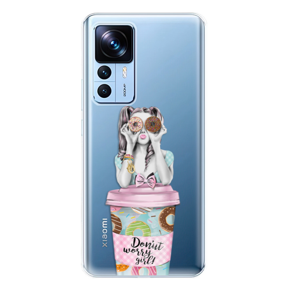 Odolné silikónové puzdro iSaprio - Donut Worry - Xiaomi 12T / 12T Pro