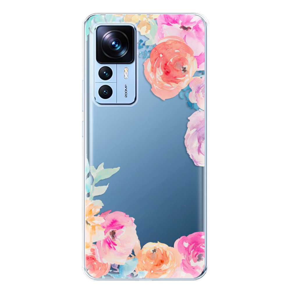 Odolné silikónové puzdro iSaprio - Flower Brush - Xiaomi 12T / 12T Pro