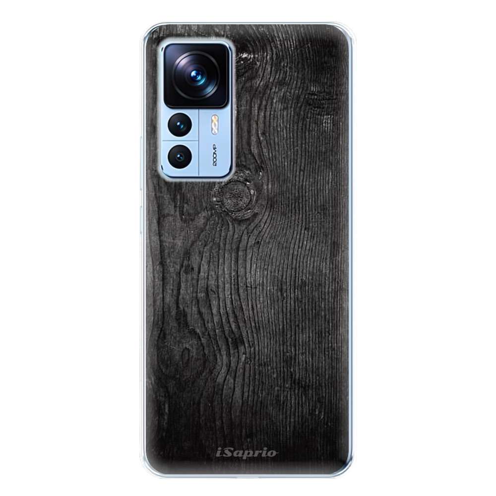 Odolné silikónové puzdro iSaprio - Black Wood 13 - Xiaomi 12T / 12T Pro