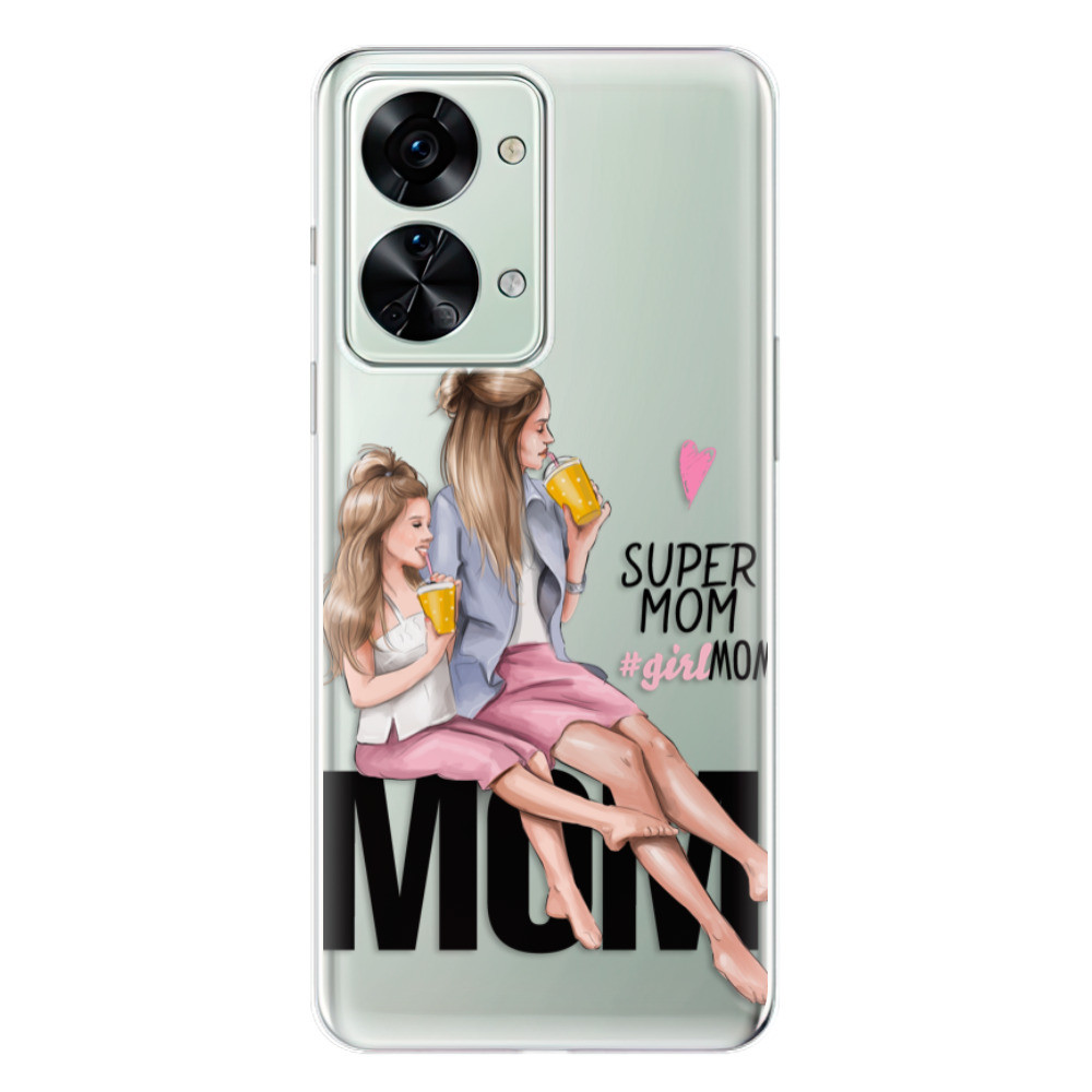 Odolné silikónové puzdro iSaprio - Milk Shake - Blond - OnePlus Nord 2T 5G