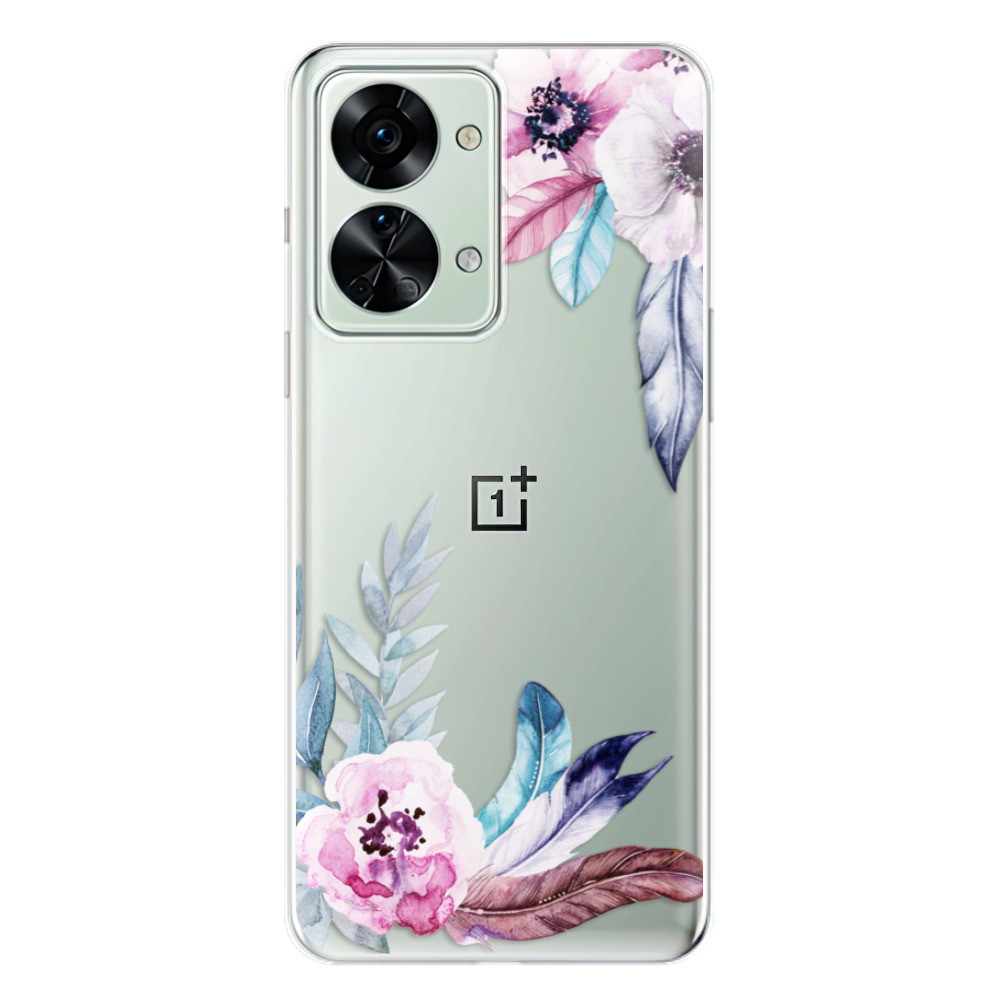 Odolné silikónové puzdro iSaprio - Flower Pattern 04 - OnePlus Nord 2T 5G