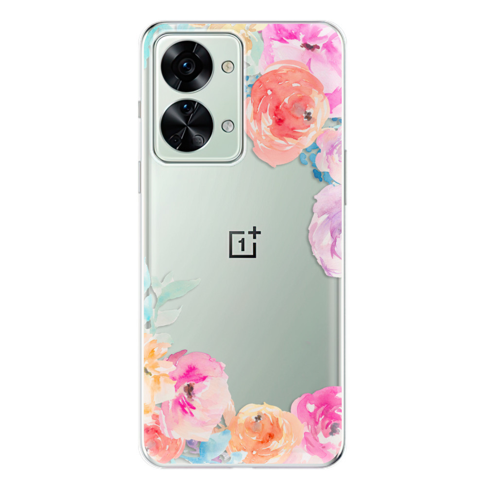Odolné silikónové puzdro iSaprio - Flower Brush - OnePlus Nord 2T 5G