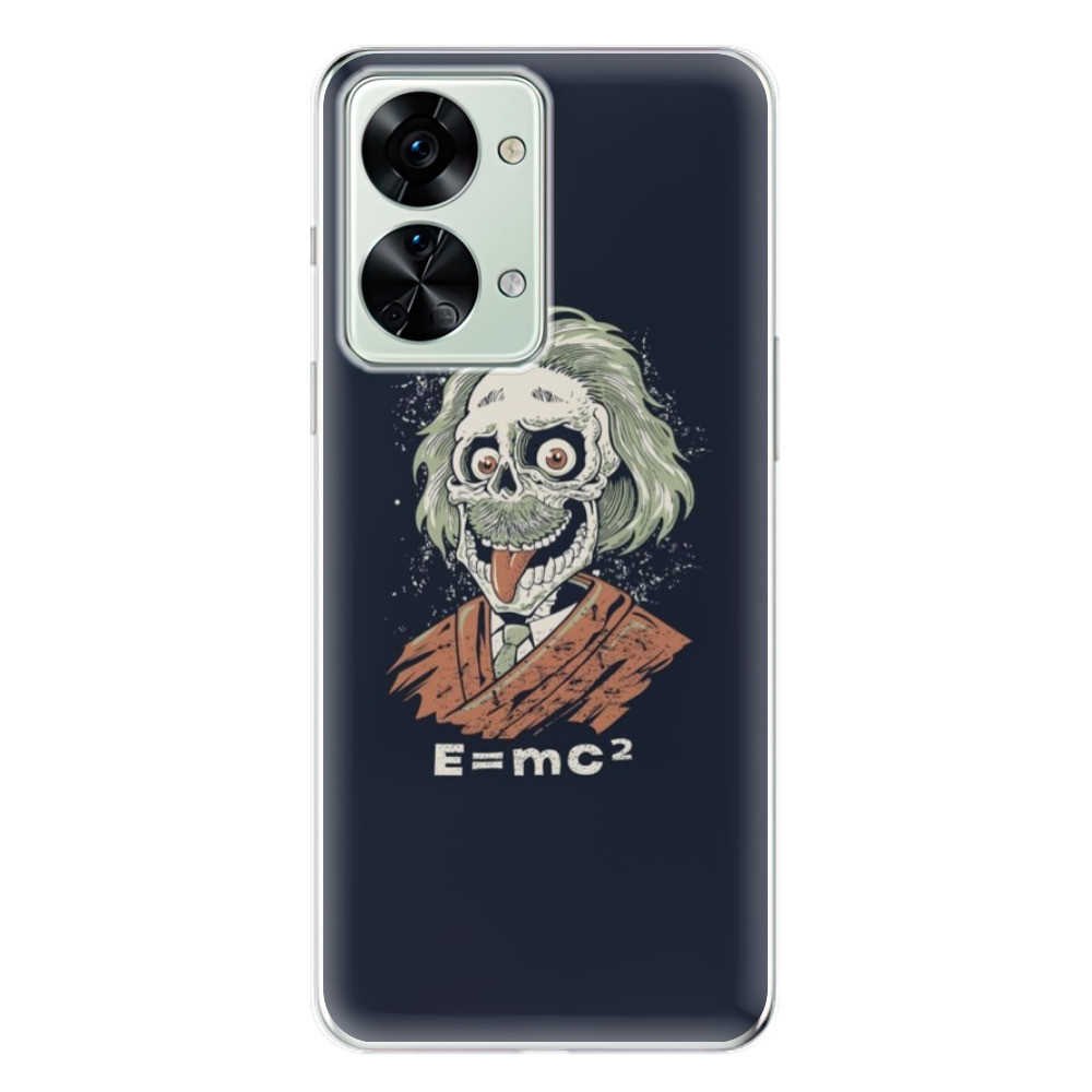 Odolné silikónové puzdro iSaprio - Einstein 01 - OnePlus Nord 2T 5G