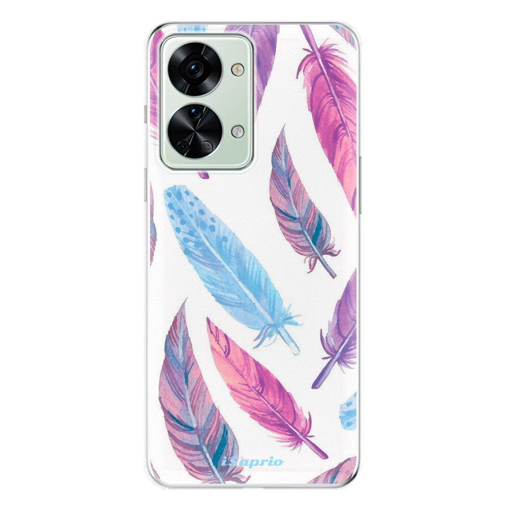 Odolné silikónové puzdro iSaprio - Feather Pattern 10 - OnePlus Nord 2T 5G