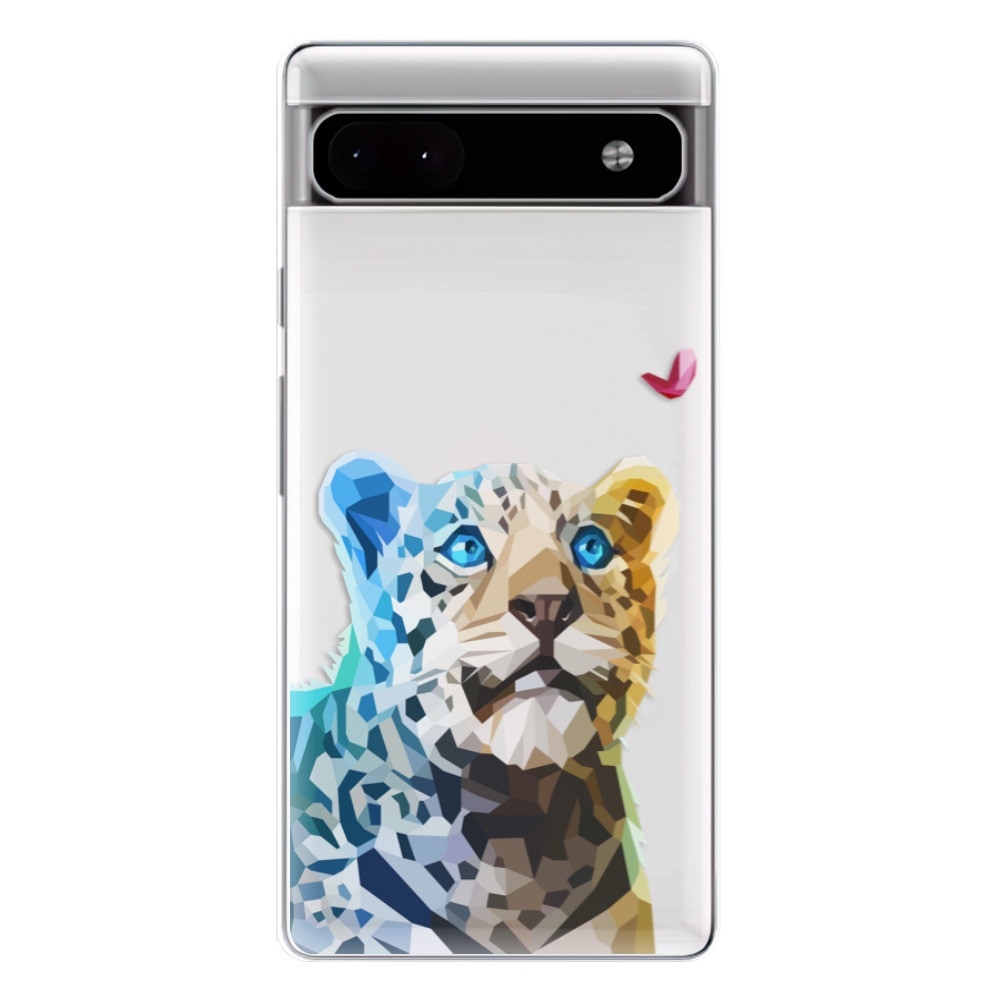 Odolné silikónové puzdro iSaprio - Leopard With Butterfly - Google Pixel 6a 5G