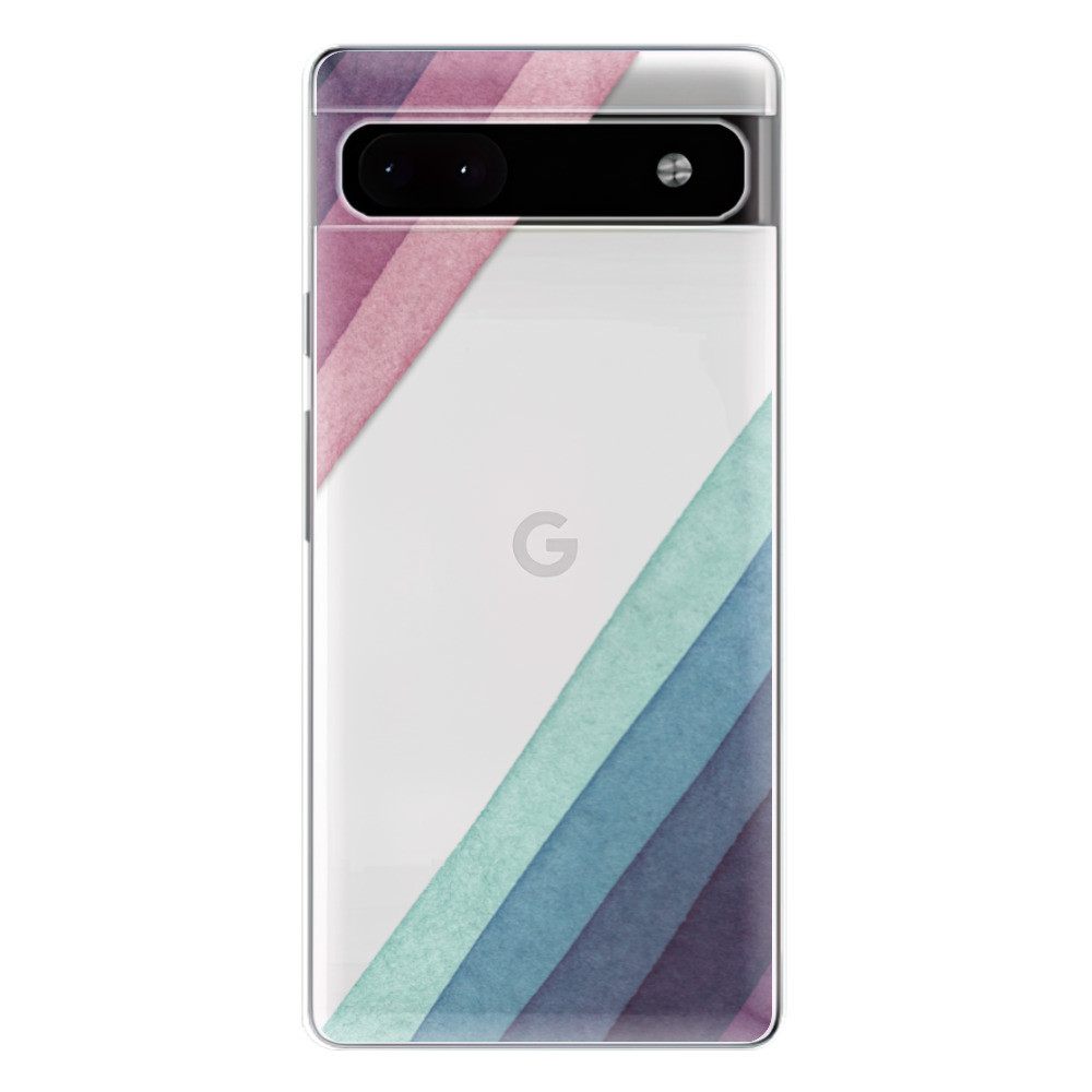 Odolné silikónové puzdro iSaprio - Glitter Stripes 01 - Google Pixel 6a 5G